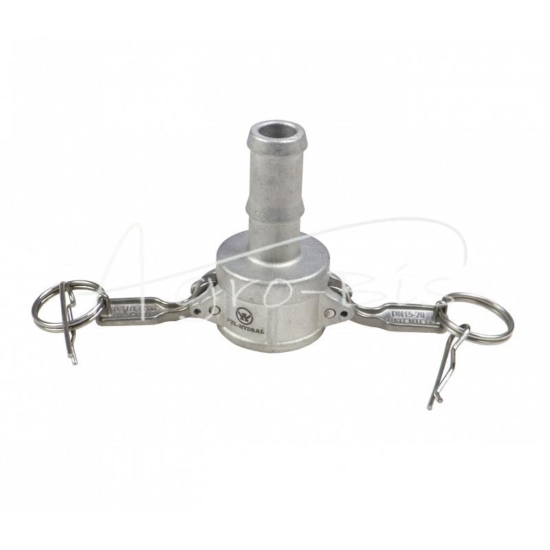 „Camlock“ jungties greito prijungimo lizdas, C tipo, aliuminis, 3/4 colio x 19 mm, PZL HYDRAL - ZCC19H