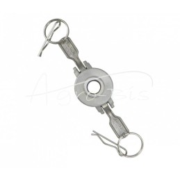 „Camlock“ jungties greito prijungimo lizdas, C tipo, aliuminis, 3/4 colio x 19 mm, PZL HYDRAL - ZCC19H