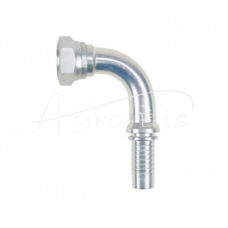 Hidraulinė jungtis DKR 90° DN16 5/8" Premium HYDRAL - DKR90DN16G5/8H