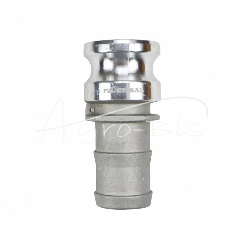 „Camlock“ jungties kištukas, E tipo, aliuminis, 1 1/2" x 38 mm, PZL HYDRAL - ZCE38H