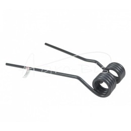 Vicon PZ FLEVO 480 rotacinio grėblio vartytuvo pirštas, kairysis, dažytas milteliniu būdu, MORGA - PZ222M