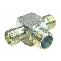 Hidraulinės jungties trišakis M12 - M14 - M12 6L/8L/6L - HS21