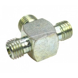 Hidraulinės jungties trišakis M12 - M14 - M12 6L/8L/6L - HS21