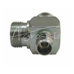 Hidraulinės jungties trišakis M22x1.5 - M22x1.5 - M14x1.5 15L/15L/8L - HS1