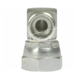 Hidraulinės jungties alkūnė 90 AB 3/8" - M16x1.5 10L - HS346