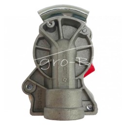 Dviejų grandinių oro žarnos jungtis x501200 Euro 22x1.5 raudona ISO 1728 ARCHIMEDES - 4248014122EA