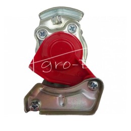 Dviejų grandinių oro žarnos jungtis x501200 Euro 22x1.5 raudona ISO 1728 ARCHIMEDES - 4248014122EA