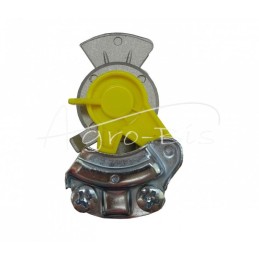 Dviejų grandinių oro jungtis x501200 Euro 16x1.5 Geltona ISO 1728 ARCHIMEDES - 4248014116ZEA