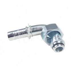 Metrinis kampinis sriegis su užspaudžiamu galu DKOL 90° DN16 18L M27x2 Premium HYDRAL - DKOL90DN16M27x2H