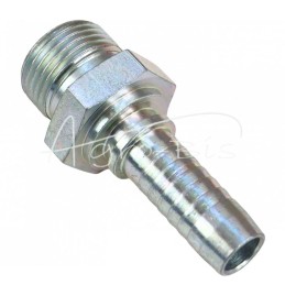 Hidraulinės jungties antgalis AGR DN13 5/8" BSP S24 Premium HYDRAL - AGRDN12G5/8H