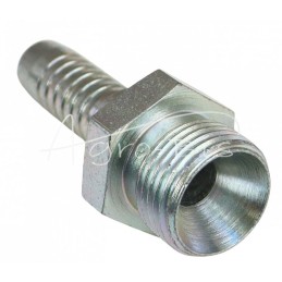 Hidraulinės jungties antgalis AGR DN13 5/8" BSP S24 Premium HYDRAL - AGRDN12G5/8H