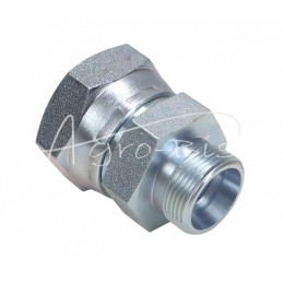 Hidraulinė jungtis - tiesi AB M36x2 - M26x1.5 28L/18L seno tipo kūgis be O žiedo - HS72