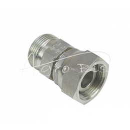 Hidraulinė jungtis - tiesi AB M26x1.5 - M27x1.5 18L/18L seno tipo kūgis be O žiedo - HS83