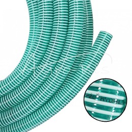 PVC/PVC nuotekų siurbimo ir išleidimo žarna DN40 PZL HYDRAL - PCV40HMB