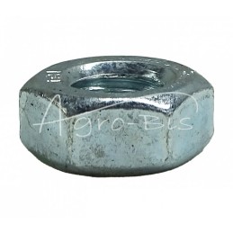 Šešiakampė veržlė M10x1.5 5 klasė, baltai cinkuota, DIN934 5423010/7 5423131/7 - M10/G5