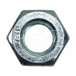 Šešiakampė veržlė M10x1.5 5 klasė, baltai cinkuota, DIN934 5423010/7 5423131/7 - M10/G5