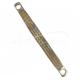 Įžeminimo kabelio tinklelis FI-10 mm ilgio 197 mm pynimas universalus Nikeliuotas Premium ELMOT - PM197PEL