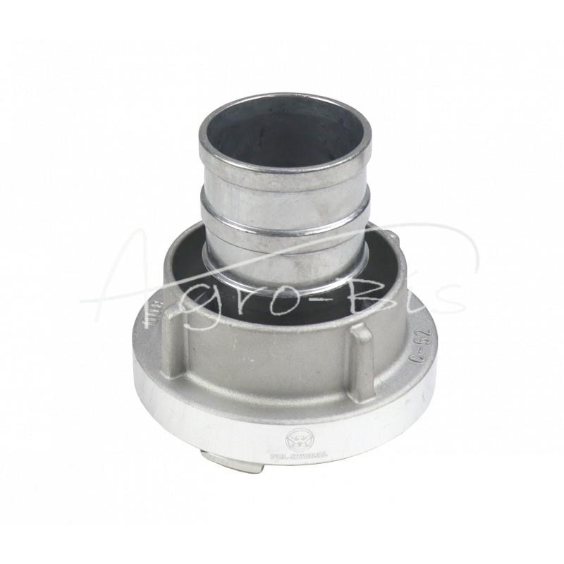 STORZ 52 siurbimo jungtis su įvore 52 mm aliuminio žarnai PZL HYDRAL - LS52H