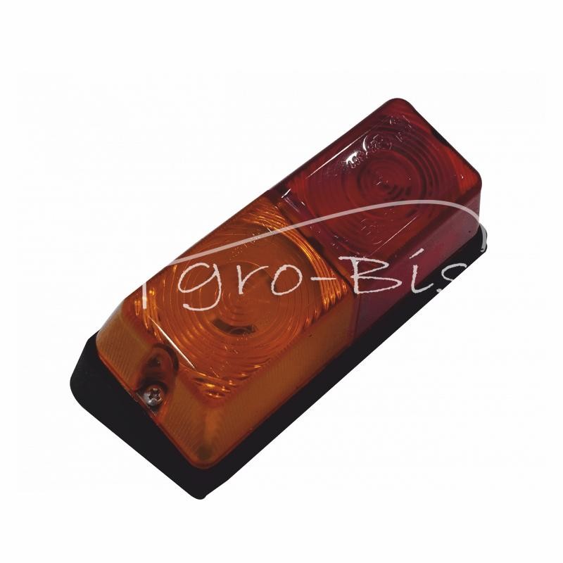 T-25 galinis žibintas kairysis metalinis - FP-209/METALLEWA