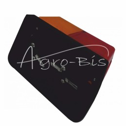 T-25 galinis žibintas kairysis metalinis - FP-209/METALLEWA