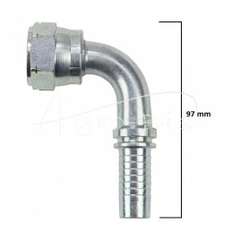 Hidraulinė jungtis ORFS 90 DN16 1-14 6146.90.1600 - ORFS90DN161