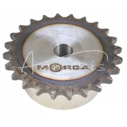 Grūdinto tipo žvaigždutė su flanšu, stebule 06B-1 Z-24, išorinis skersmuo 76,7 mm MORGA - S06B124M