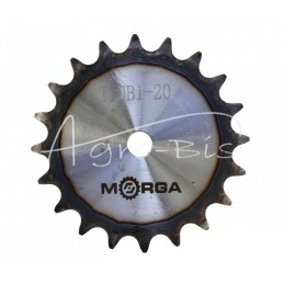 Grūdinto grandinės žvaigrio disko 10B-1 Z-20 išorinis skersmuo 108,4 mm MORGA - T10B120M