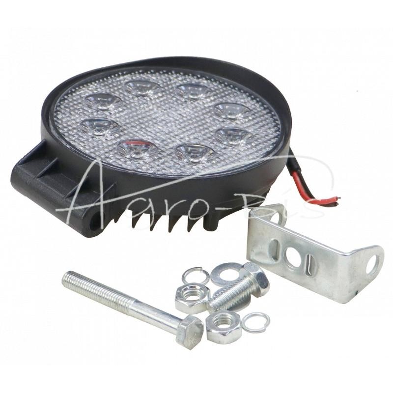 LED darbinis žibintas apvalus FI-116mm 8 LED universalus 1800lm - LL8L116MM