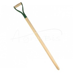 Rankena, kotas Y tipo kastuvui, 90 cm, metalinė, medinė rankena - TY90