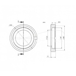 Dešinysis mažas guolio dangčio mėšlo kratytuvas Lenkijoje - 221805007