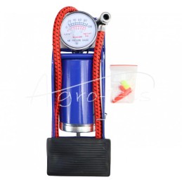 Vieno stūmoklio kojinis siurblys su manometru - GMPF892-C
