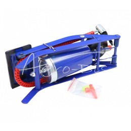 Vieno stūmoklio kojinis siurblys su manometru - GMPF892-C