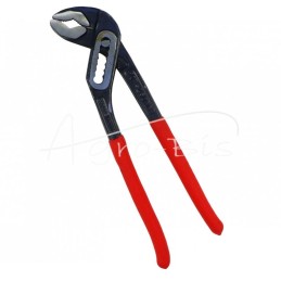 Reguliuojamas veržliaraktis, varlė, vamzdžių replės, 250 mm, gumuota rankena - 123451H