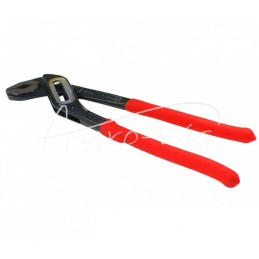 Reguliuojamas veržliaraktis, varlė, vamzdžių replės, 250 mm, gumuota rankena - 123451H