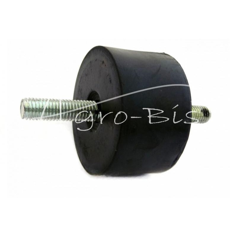 Guminis-metalinis buferis 60x35, du M10 varžtai - W60X35/2