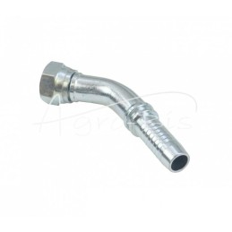 Metrinis kampinis užspaudžiamas antgalis, vidinis sriegis DKOL 45° DN16 15L M22x1.5 HYDRAL - DKOL45DN16M22x1.5SH