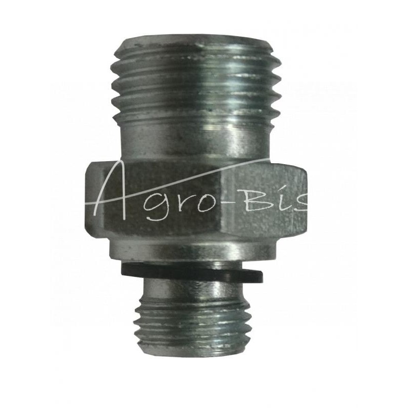 Hidraulinė jungtis BB M10x1 - 9/16 ORFS/ED" - HS477