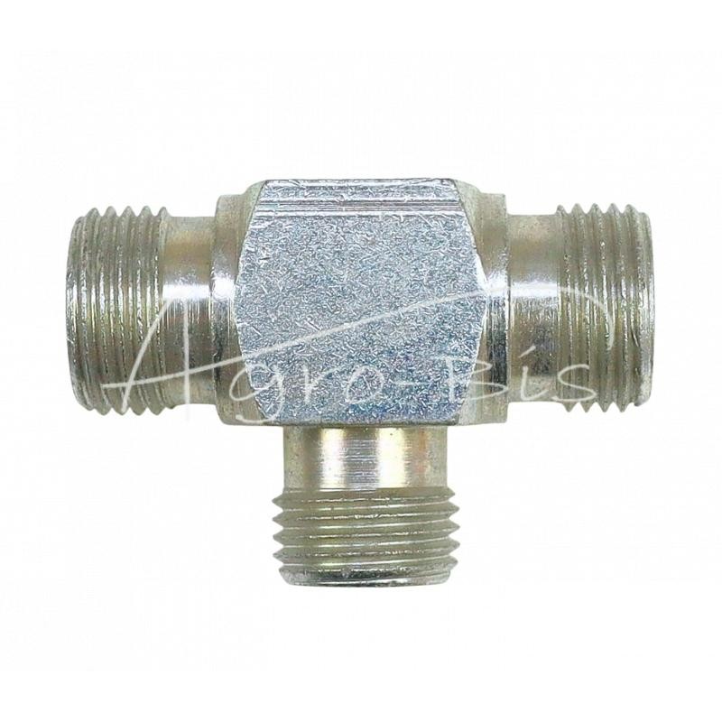 Jungtis - hidraulinė jungtis - trišakis M18 - M16 - M18 12L/10L/12L - HS13