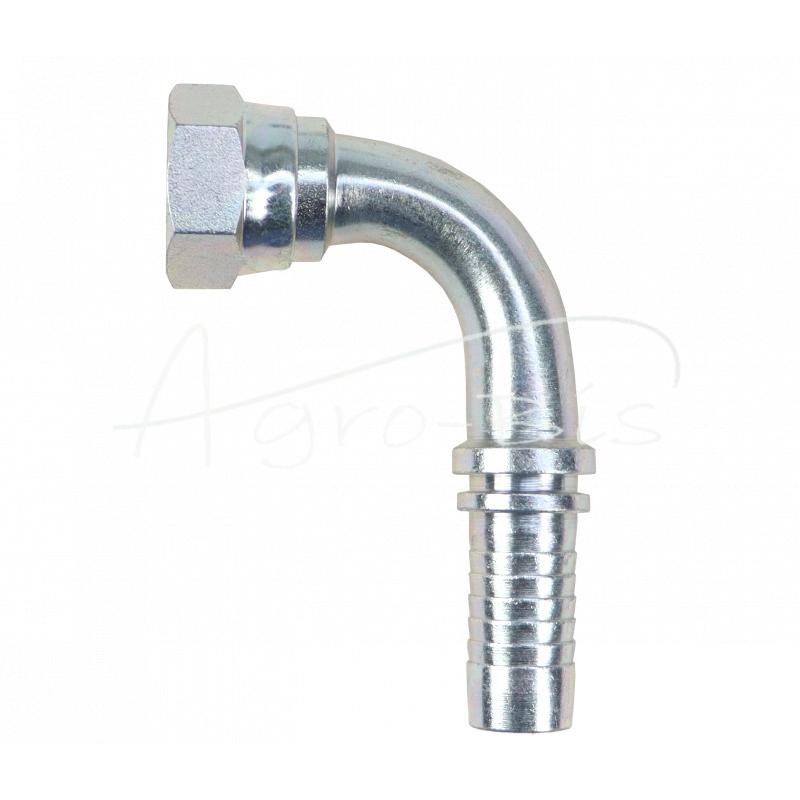 Hidraulinė jungtis DKR 90° DN20 3/4" Premium HYDRAL - DKR90DN20G3/4H