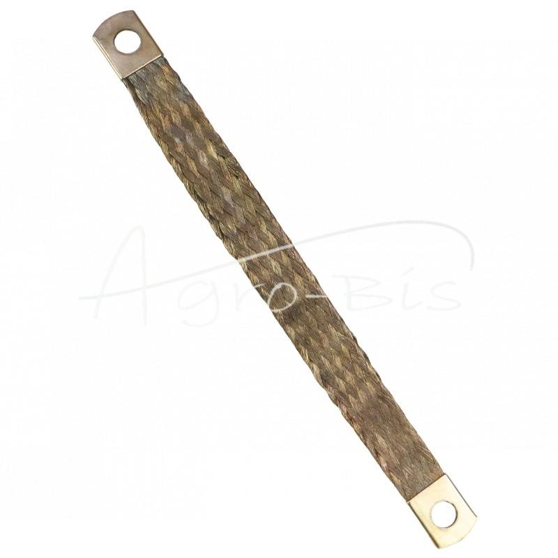 Įžeminimo vielos tinklas FI-8mm ilgio 200mm pynimas universalus nikeliuotas aukščiausios kokybės ELMOT - PM200PEL