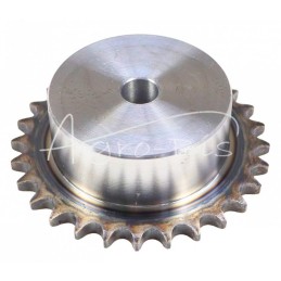 Grūdinto grandinės žvaigruočio su flanšu, stebule 06B-1 Z-28 išorinis skersmuo 88,8 mm MORGA - S06B128M