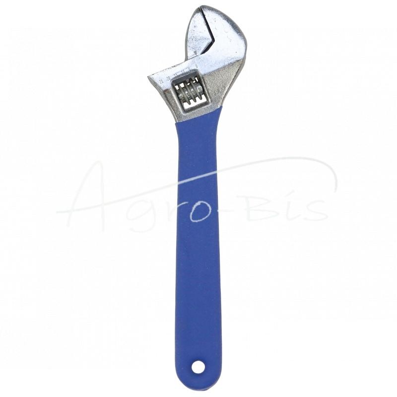 10 colių reguliuojamas veržliaraktis su neslystančia PVC dengta rankena - KNS10