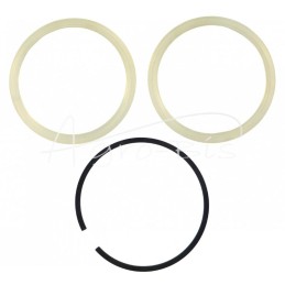 Svirties pakėlimo cilindro sandariklių komplektas + plieninis žiedas C-385 PZL HYDRAL - K168H