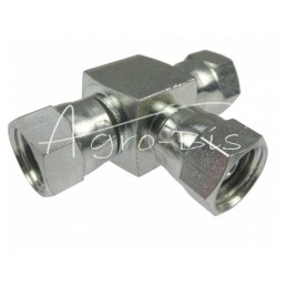 Jungtis - hidraulinė jungtis - AAA trišakis M12x1.5 6L - HS401