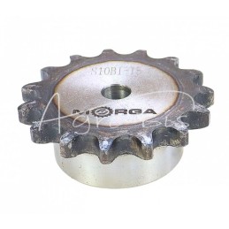 Grūdinto grandinės žvaigriovelis su flanšu, stebule 10B-1 Z-15 išorinis skersmuo - 83,2 mm MORGA - S10B115M