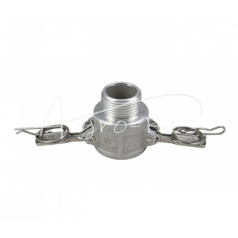 „Camlock“ jungties lizdas, B tipo, aliuminis, 1" x 25 mm, PZL HYDRAL - ZCB25H