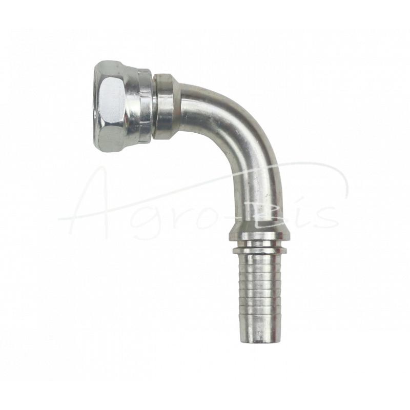 Hidraulinė jungtis DKR 90° DN16 3/4" Premium HYDRAL - DKR90DN16G3/4H