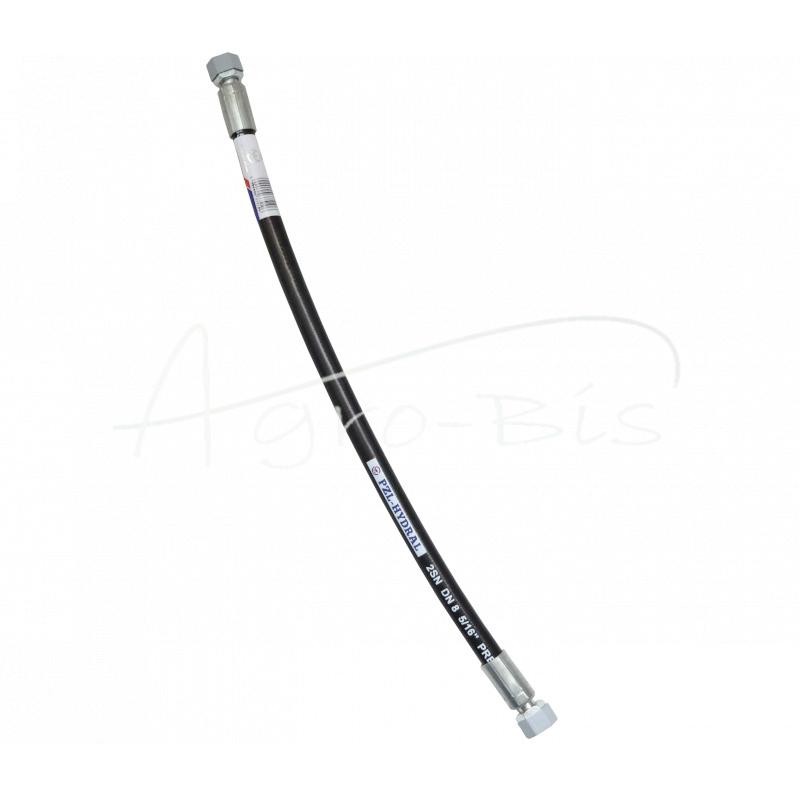 Hidraulinė žarna 350 bar sriegis M16x1,5 tiesus L-500mm DN08-2SN 35MPa PZL HYDRAL - AA-08-500/2SNH