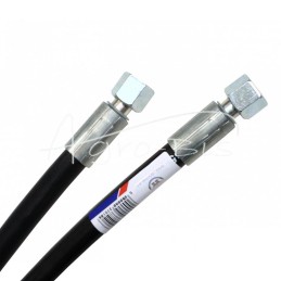 Hidraulinė žarna 350 bar sriegis M16x1,5 tiesus L-500mm DN08-2SN 35MPa PZL HYDRAL - AA-08-500/2SNH