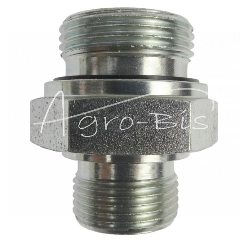 Hidraulinė jungtis BB 1 5/16 - 3/4"" UNF/BSP ED/kūgis 60" - HS411